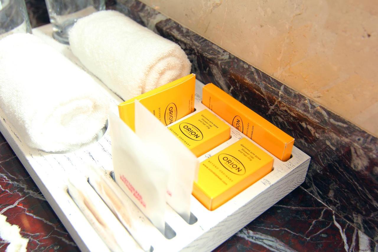 Orion Hotel Bisjkek Buitenkant foto Soap